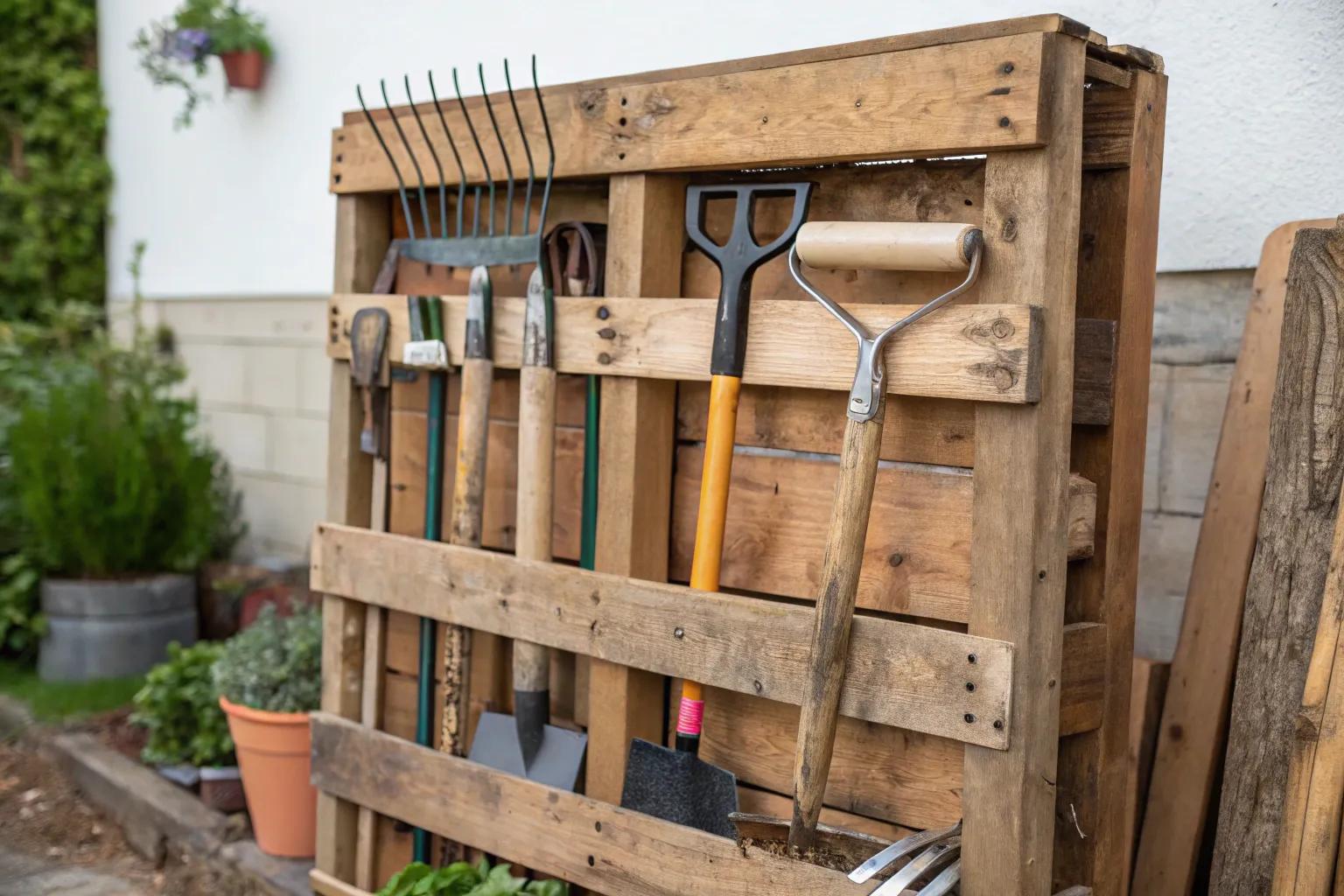 21+ Clever DIY Garden Tool Storage Ideas