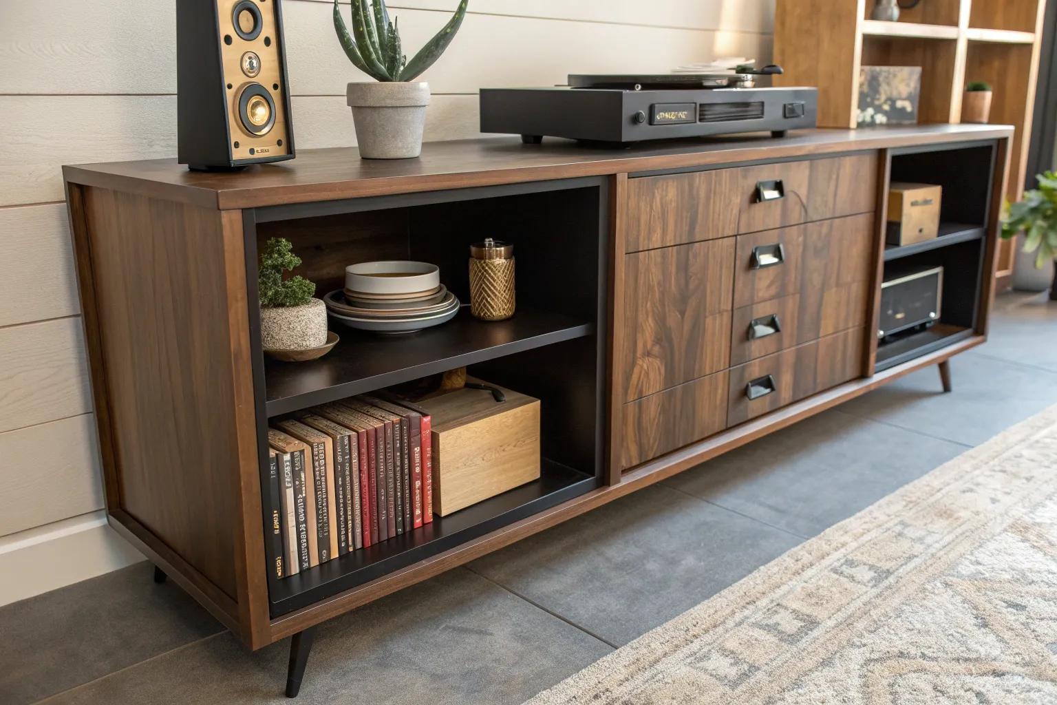 16+ Creative DIY Old Entertainment Center Makeovers