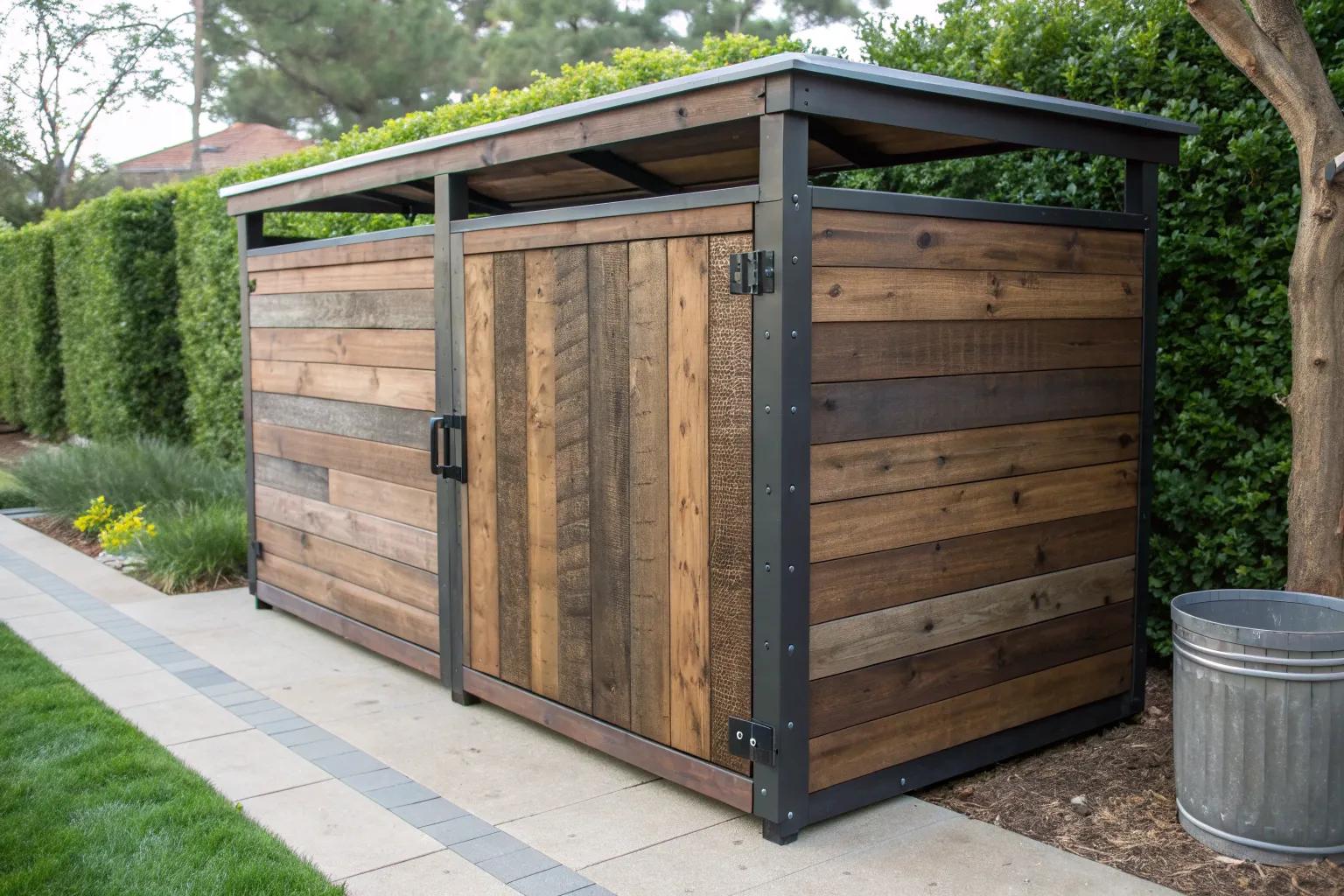 9+ Stylish Dumpster Enclosure Ideas