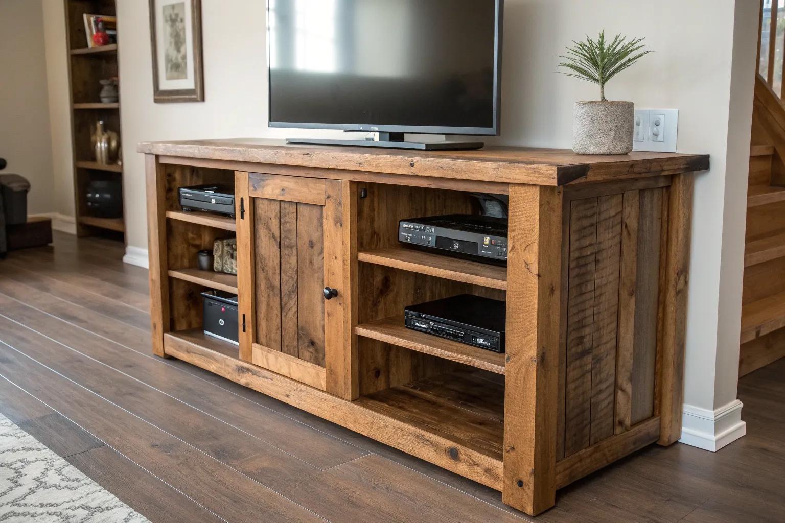 15+ Creative Handmade DIY TV Stand Ideas