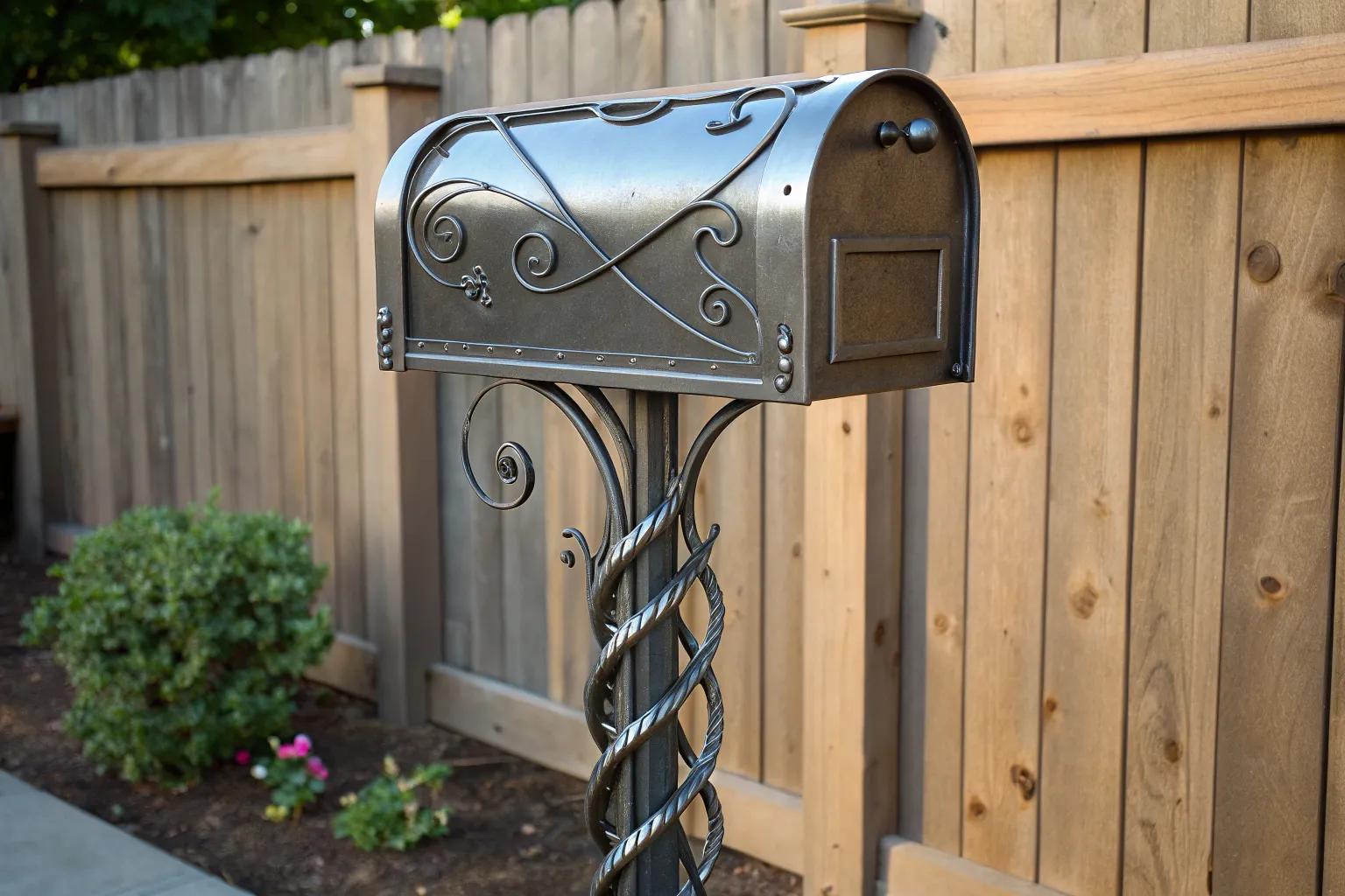 15+ Creative Metal Mailbox Post Ideas