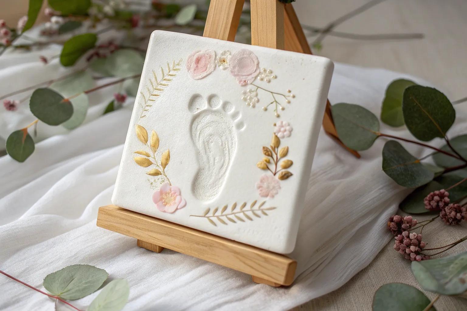 7+ Creative Mother’s Day Footprint Art Ideas