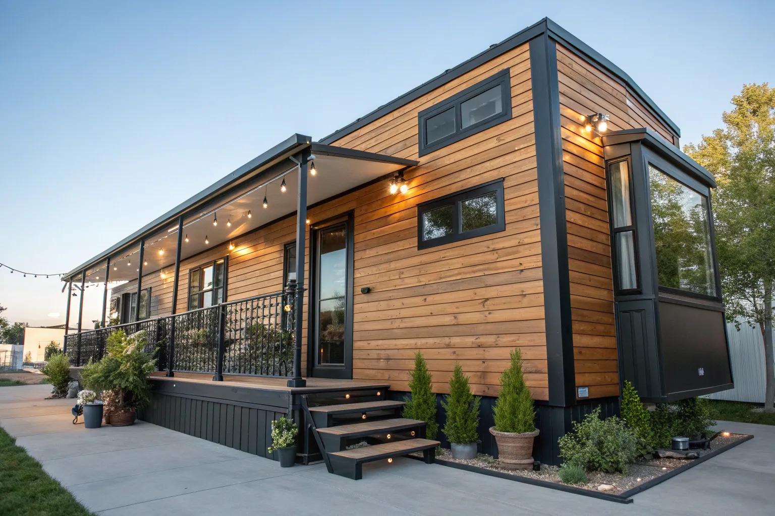 16+ Inspiring Old Mobile Home Exterior Remodel Ideas