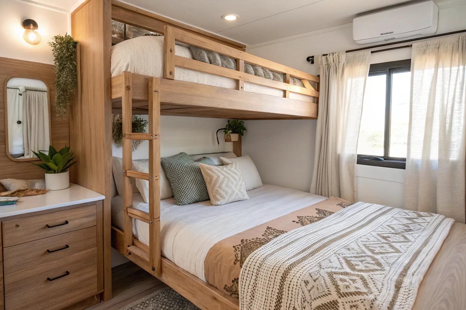 10+ Inspiring RV Bunk Room Remodel Ideas