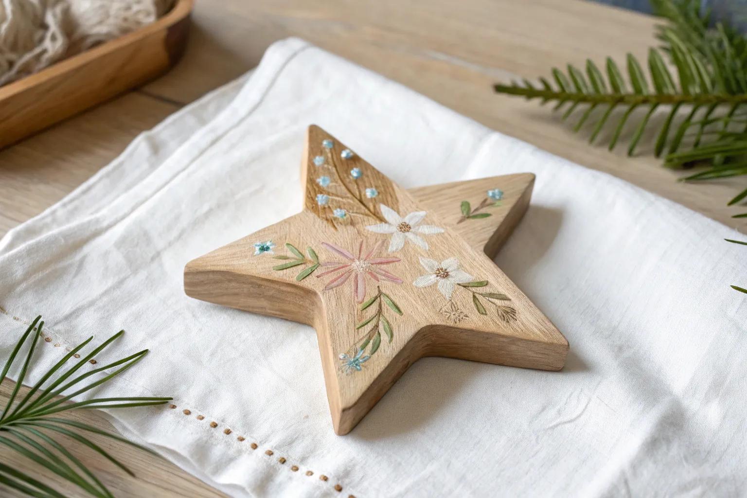 18+ Creative Wooden Star Crafts for Your Home