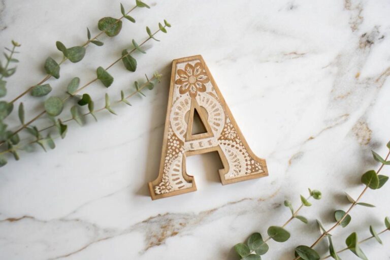 16+ Creative Alphabet Design Ideas for Your Home