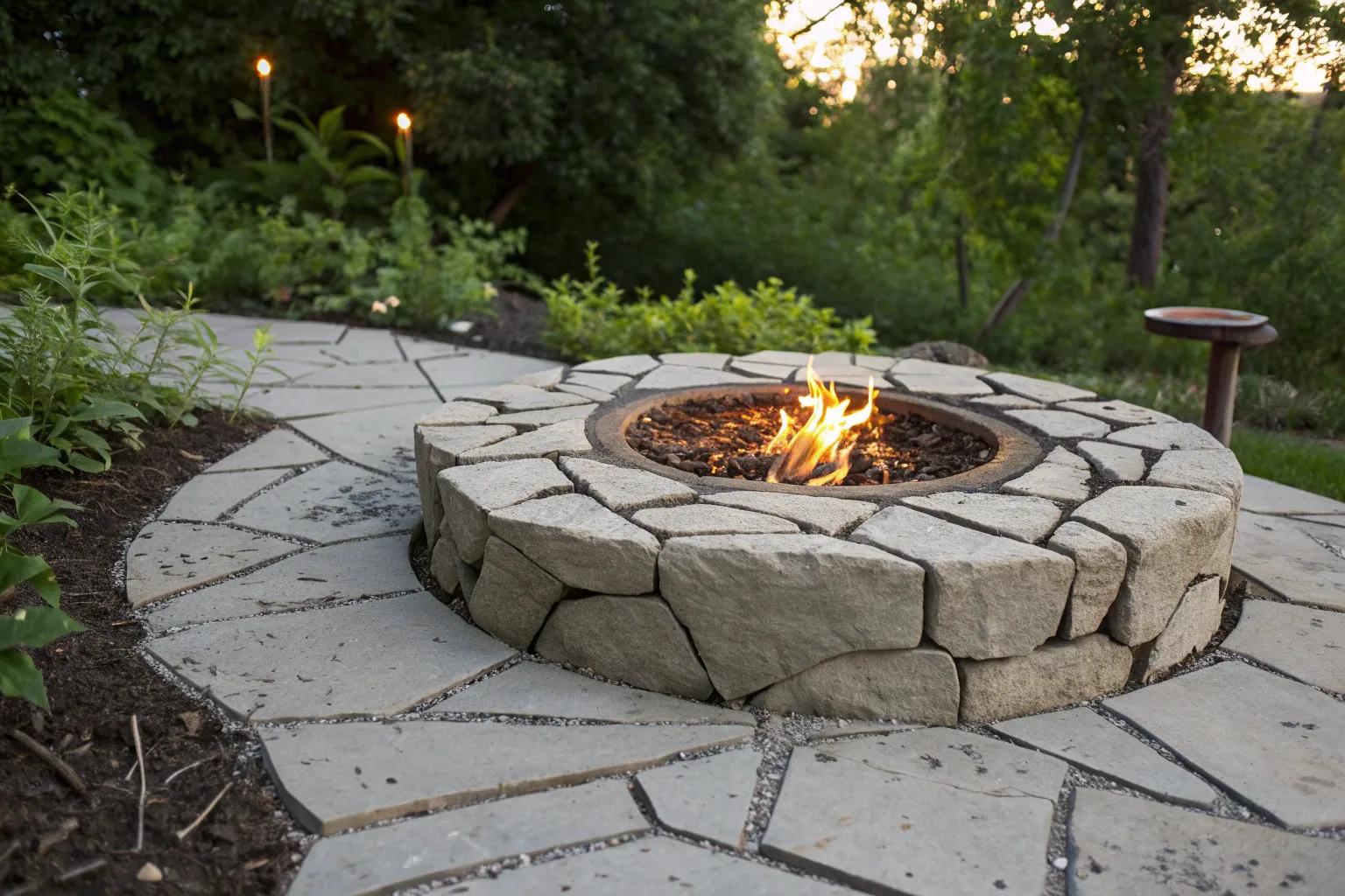 9+ Creative Broken Concrete Patio Ideas