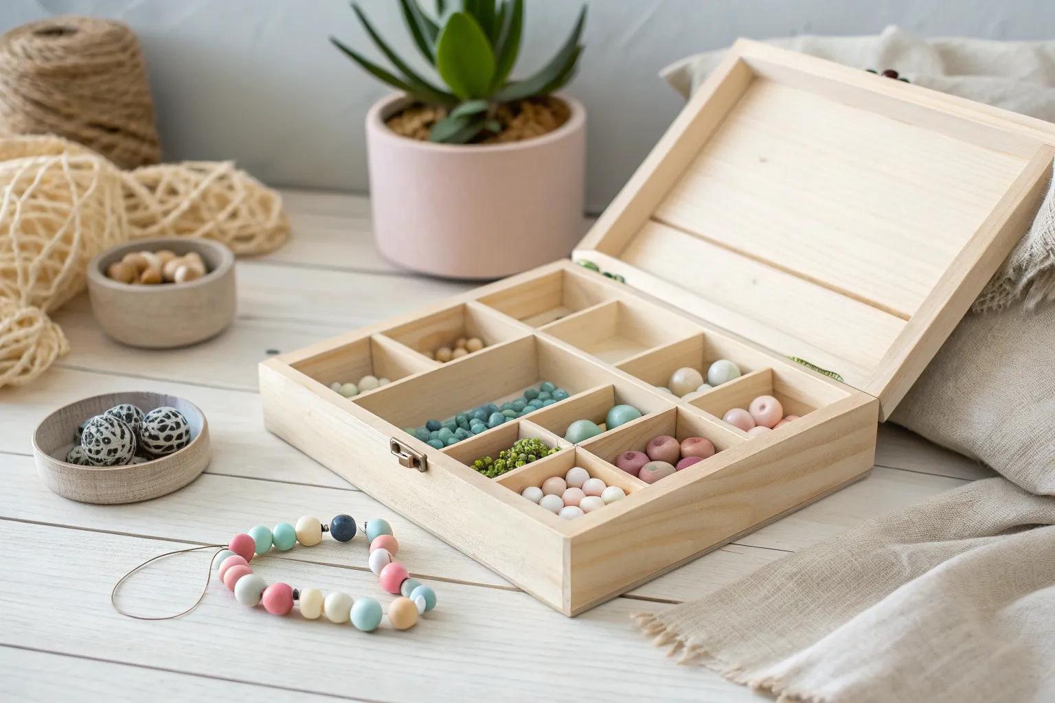 17+ Clever DIY Bead Storage Ideas