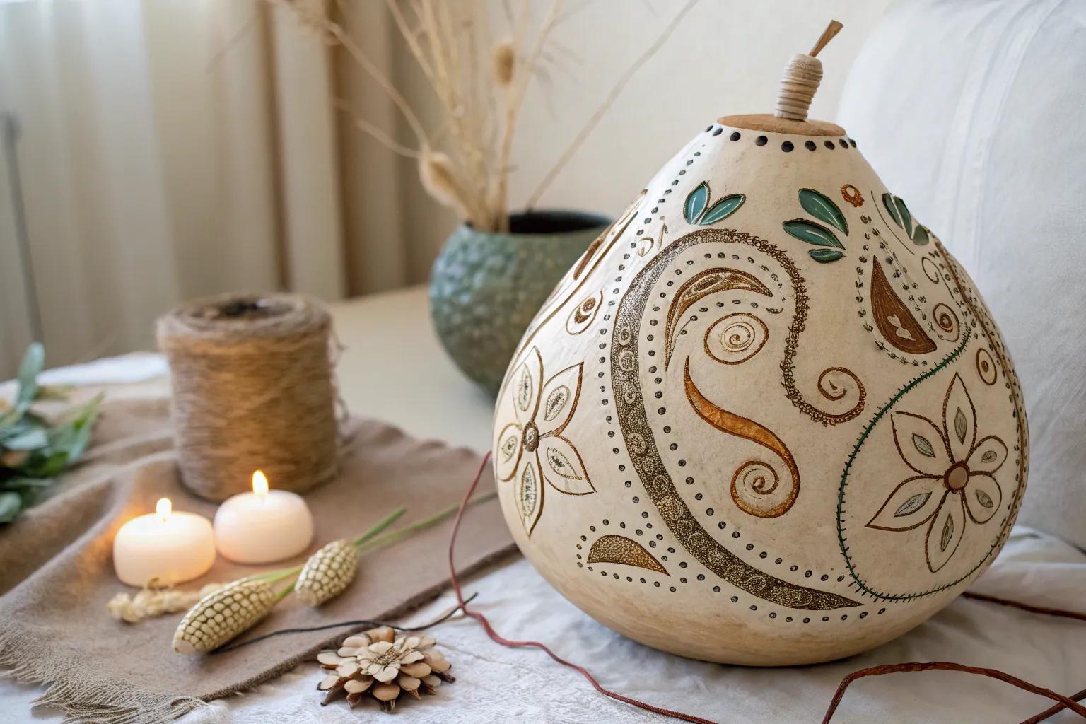 17+ Creative Gourd Art Ideas for Your Home
