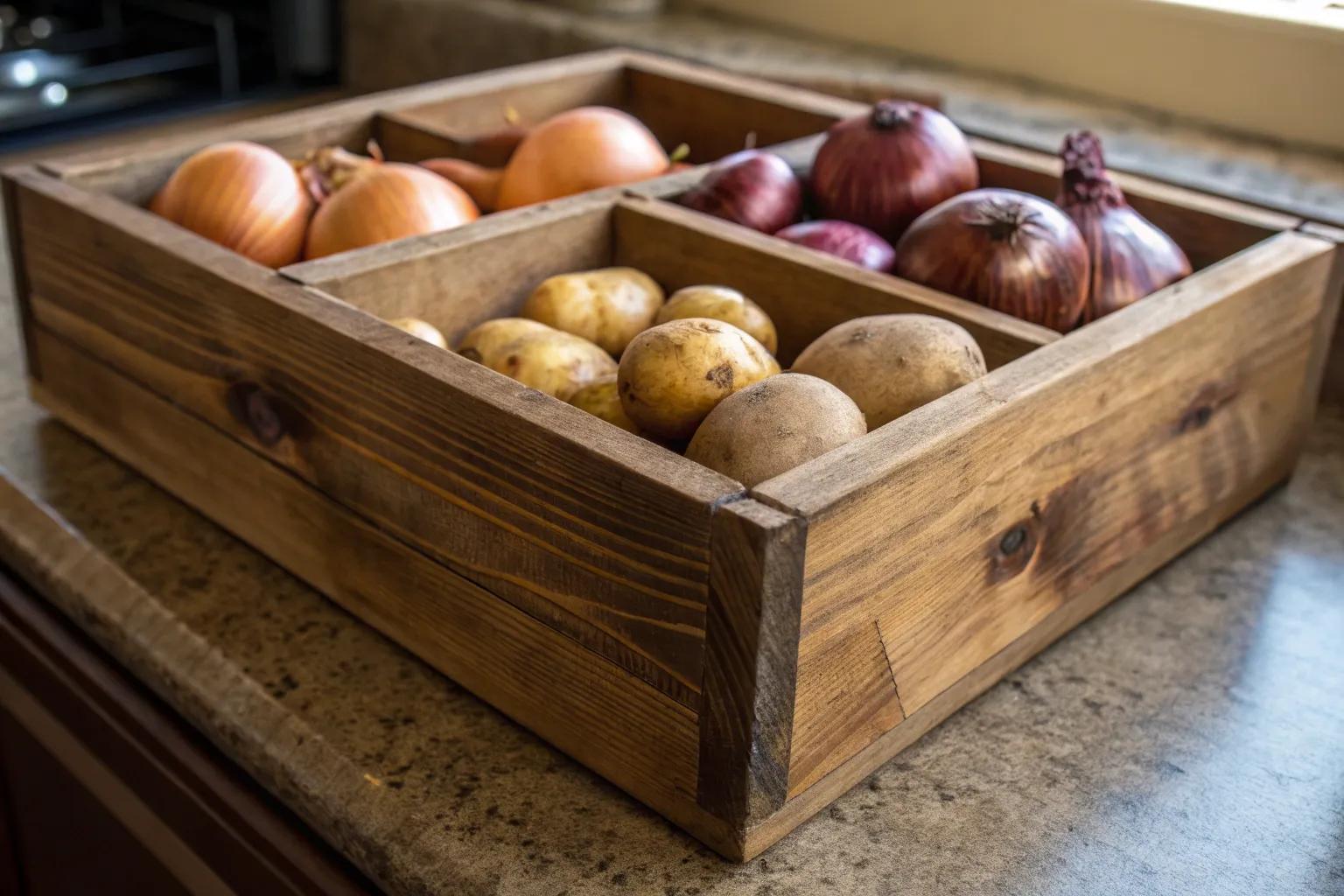 17+ Smart Onion & Potato Storage Ideas