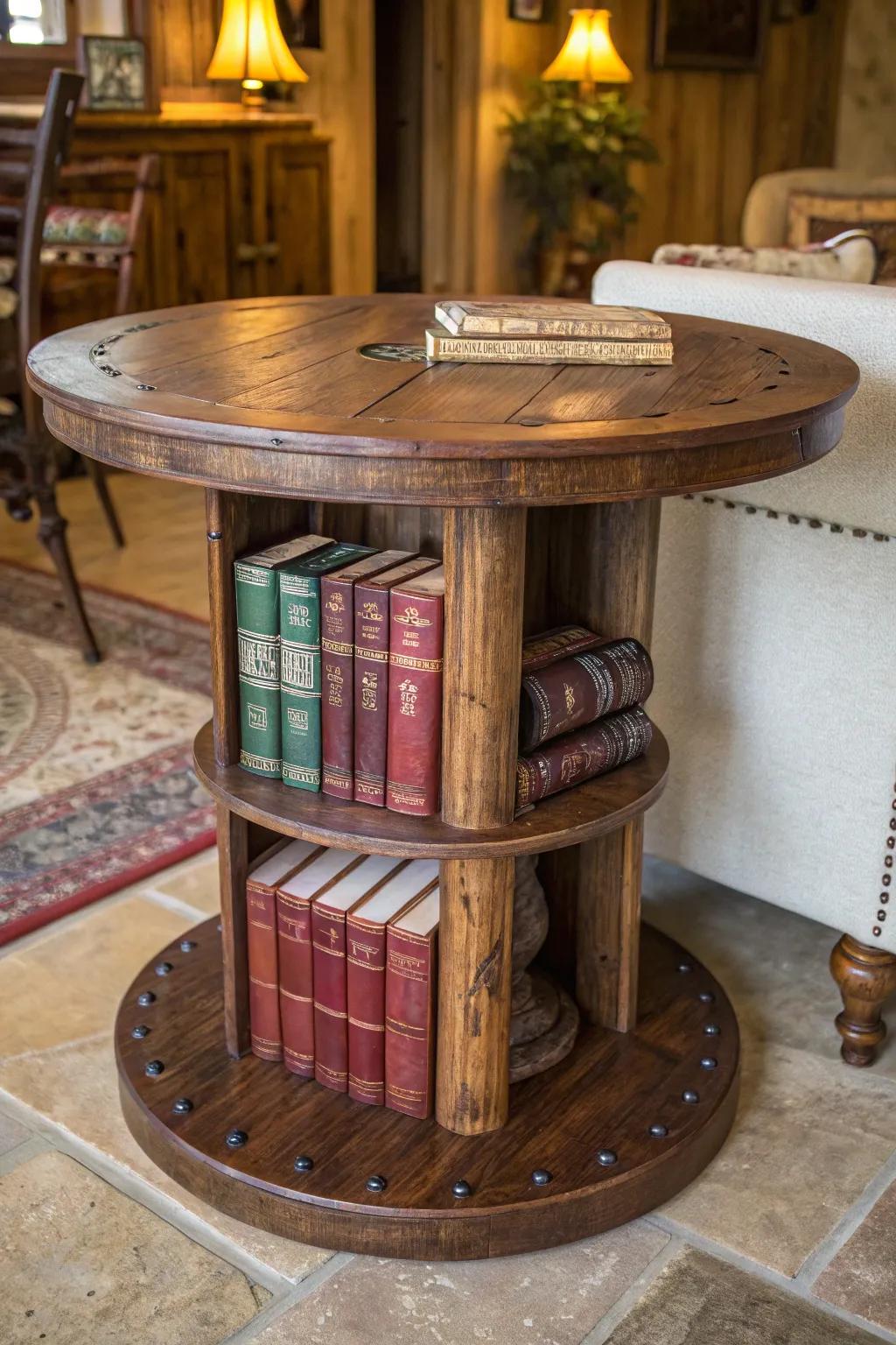 16+ Creative Wooden Spool Table Ideas