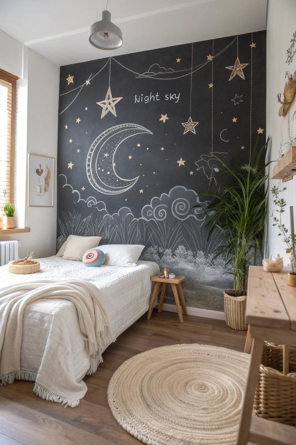 11+ Creative Chalkboard Wall Ideas for Bedrooms
