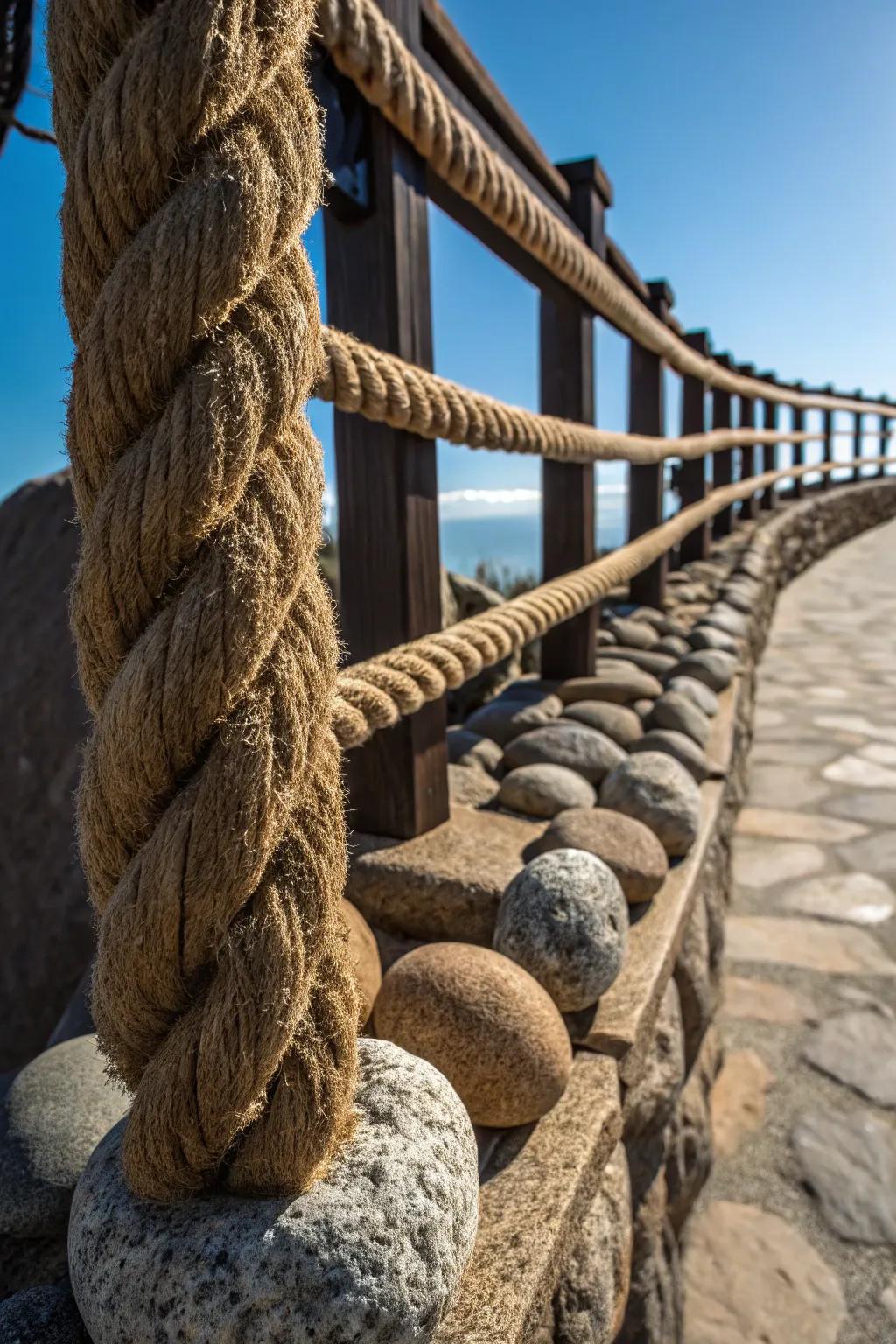 14+ Stylish Rope Deck Railing Ideas for Your Home