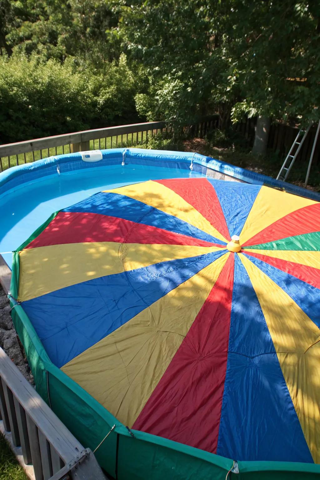 14+ Creative Homemade Above Ground Pool Cover Ideas