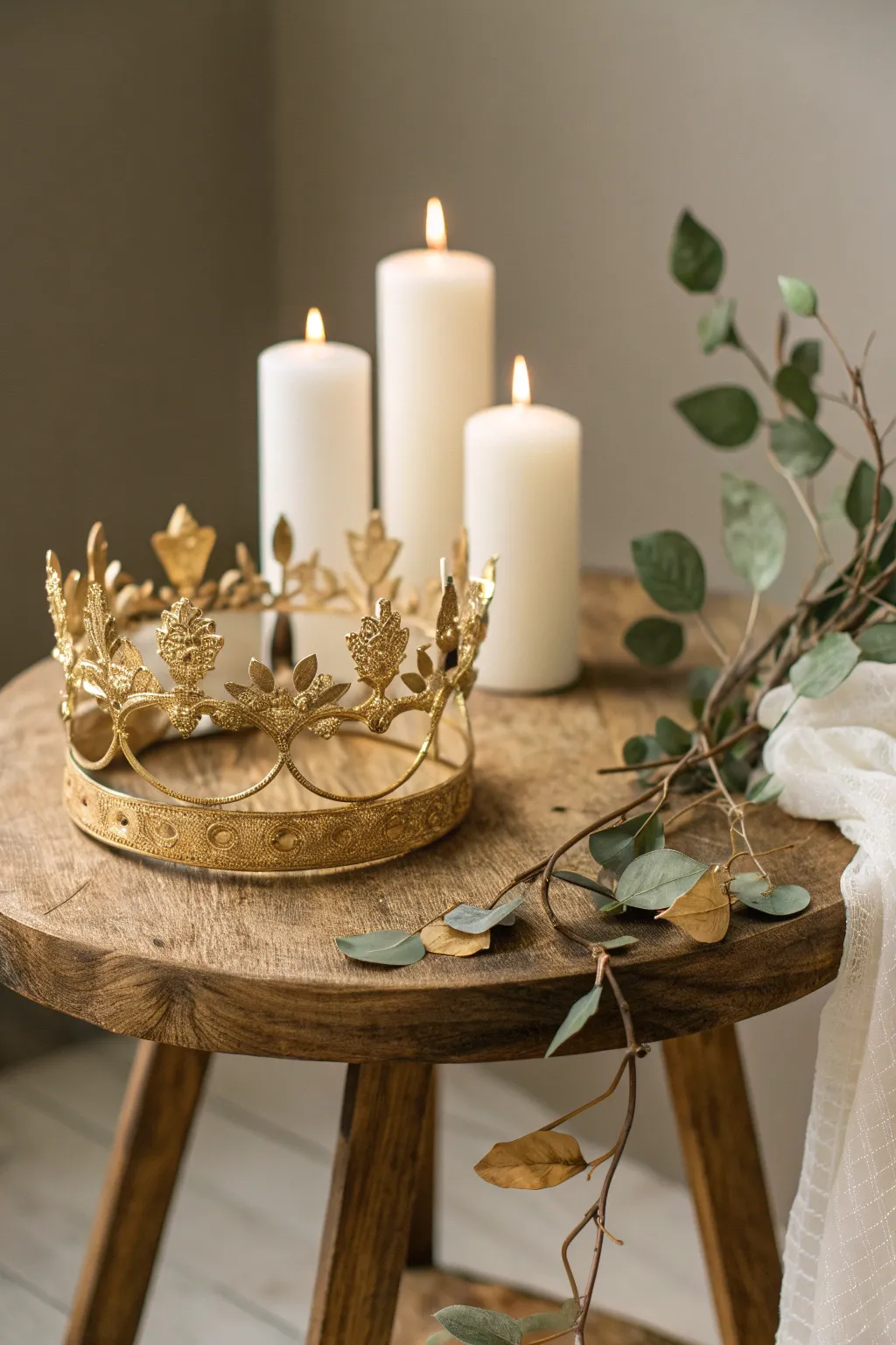 15+ Creative DIY Crown Centerpiece Ideas