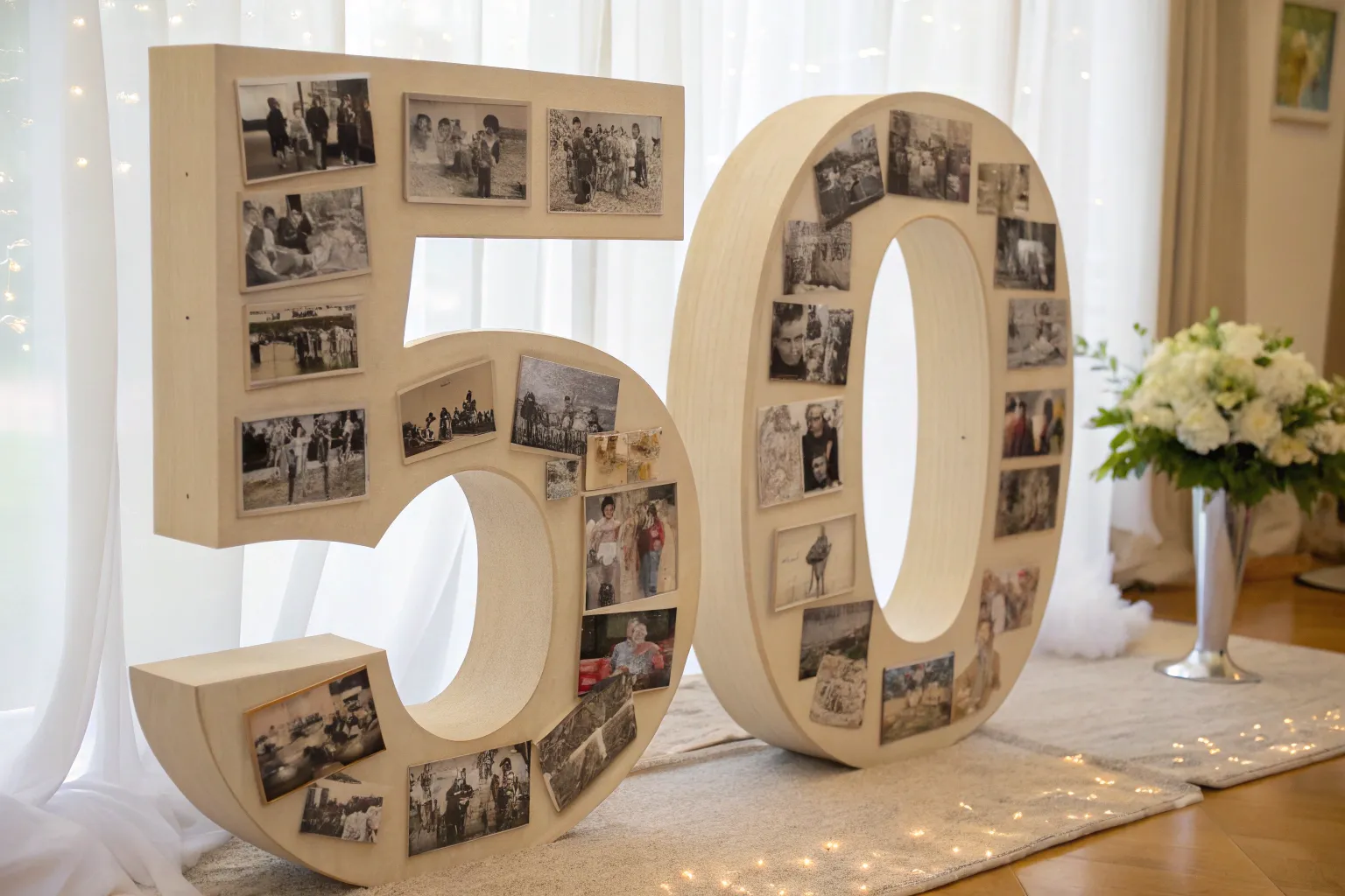 12+ Creative 50th Birthday Picture Collage Ideas