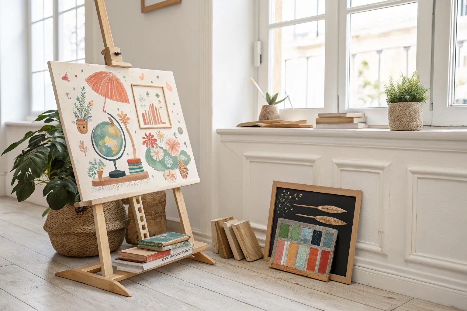 18+ Inspiring Canvas Painting Ideas for Teachers