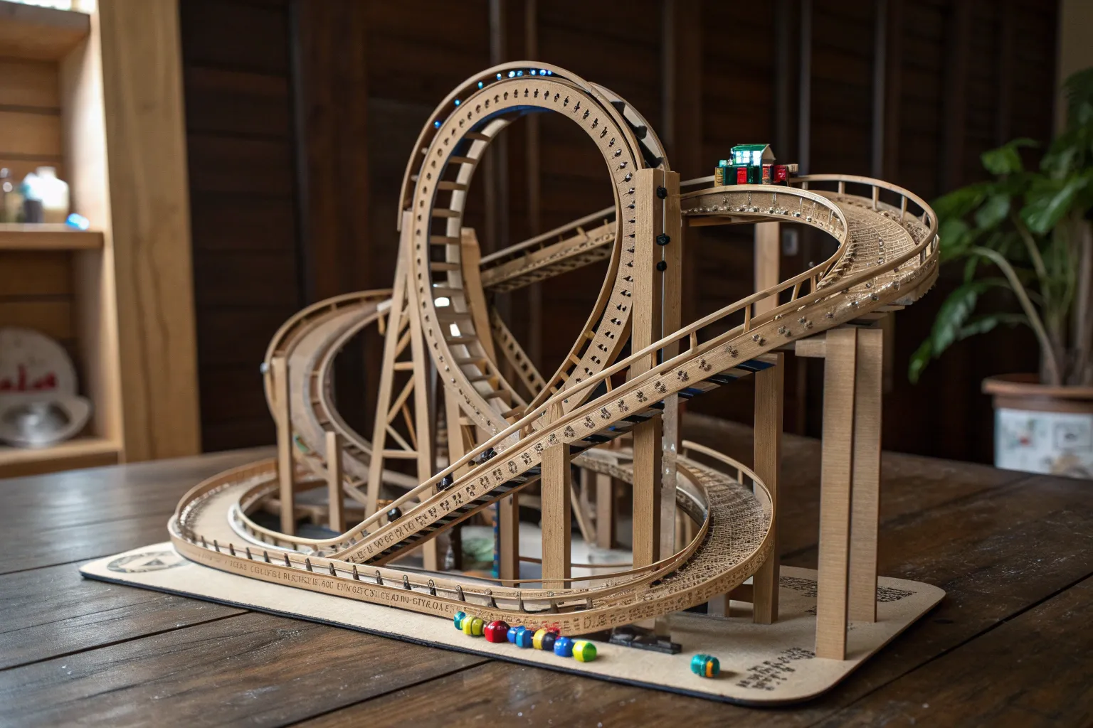 14+ Creative Cardboard Roller Coaster Ideas