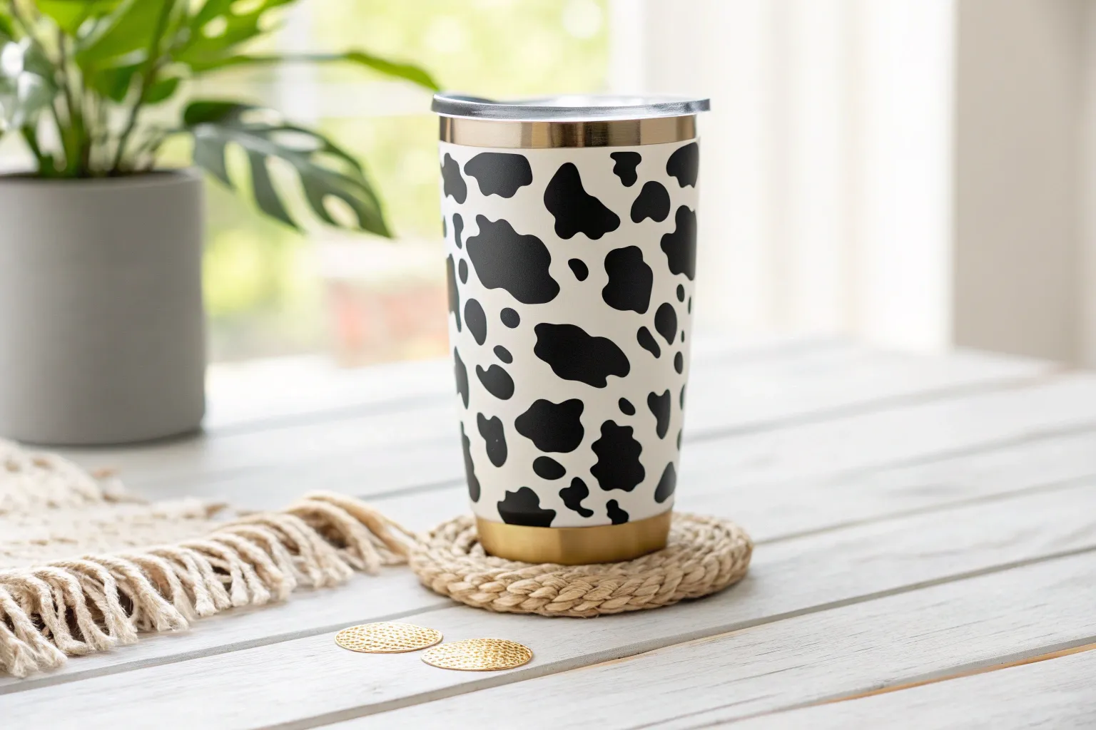 18+ Trendy Cow Print Tumbler Ideas for Your DIY Projects