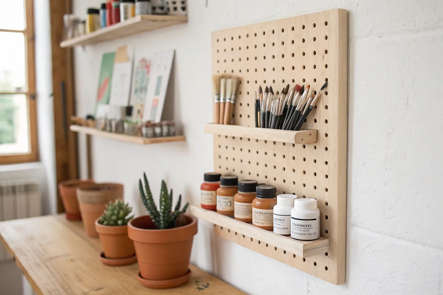 19+ Clever DIY Art Supply Storage Ideas