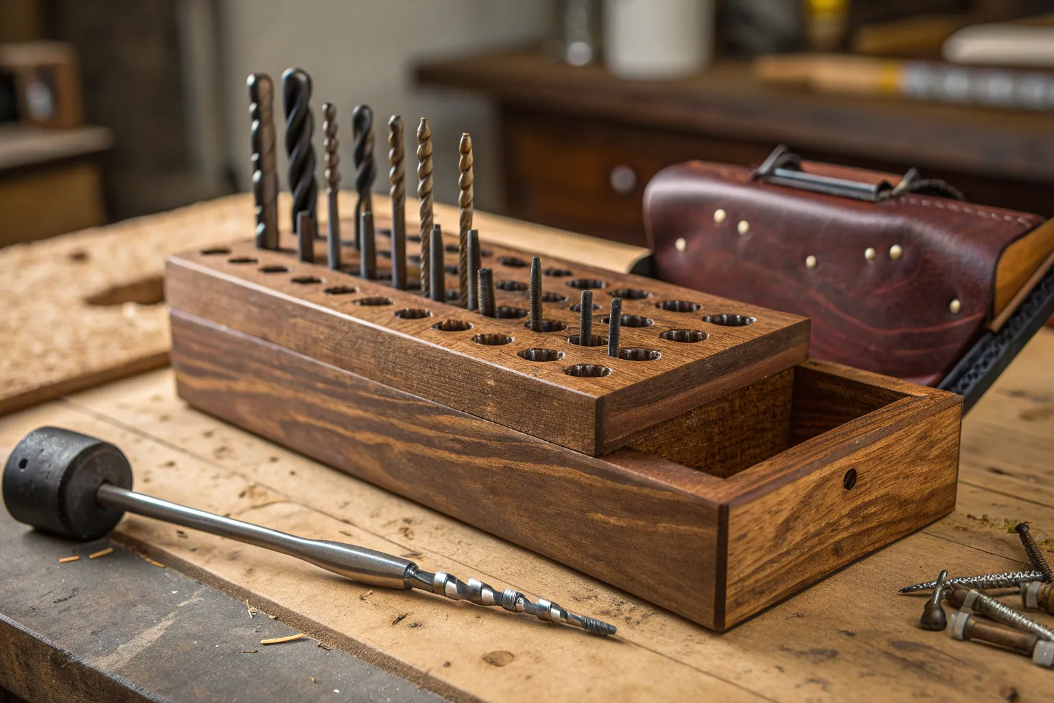 12+ Smart Drill Bit Organizer Ideas for Your Workshop