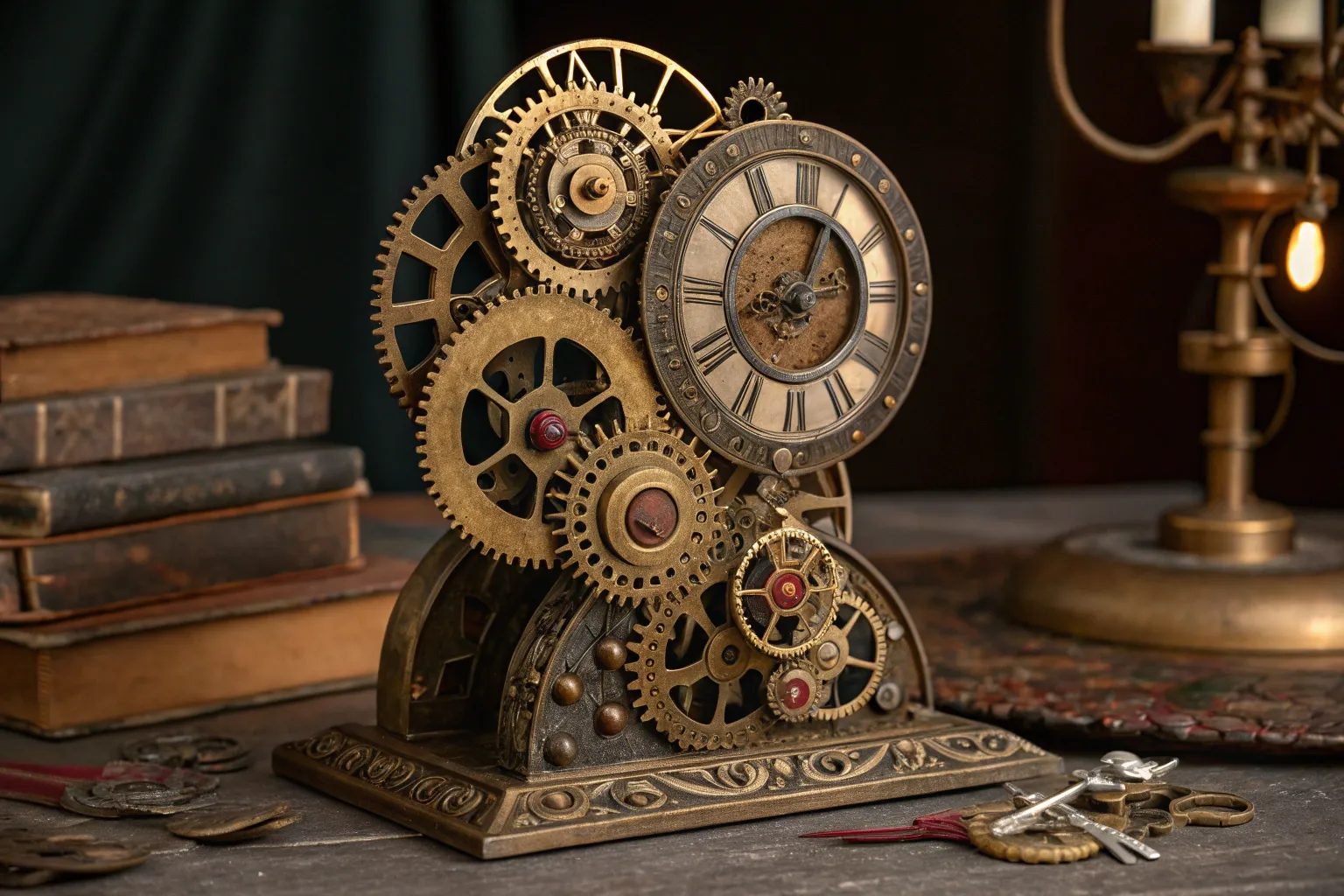 19+ Inspiring Mixed Media Steampunk Art Ideas