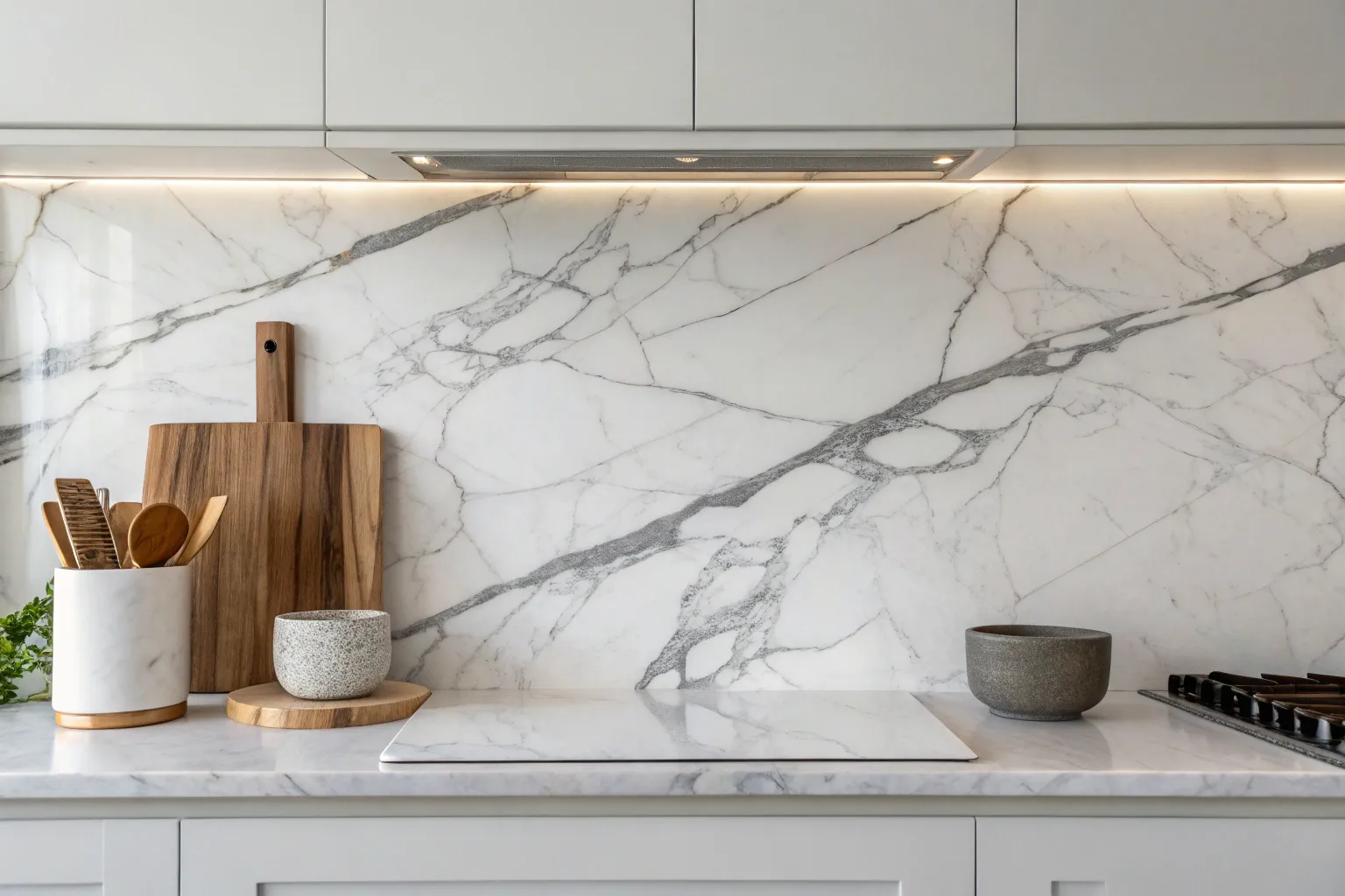 16+ Stylish No Grout Kitchen Backsplash Ideas