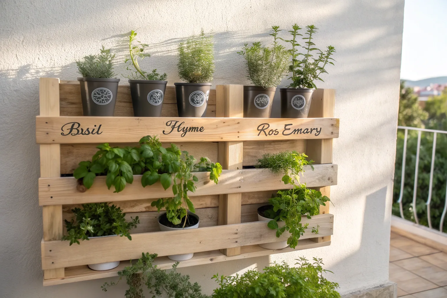 19+ Creative Pallet Herb Garden DIY Ideas