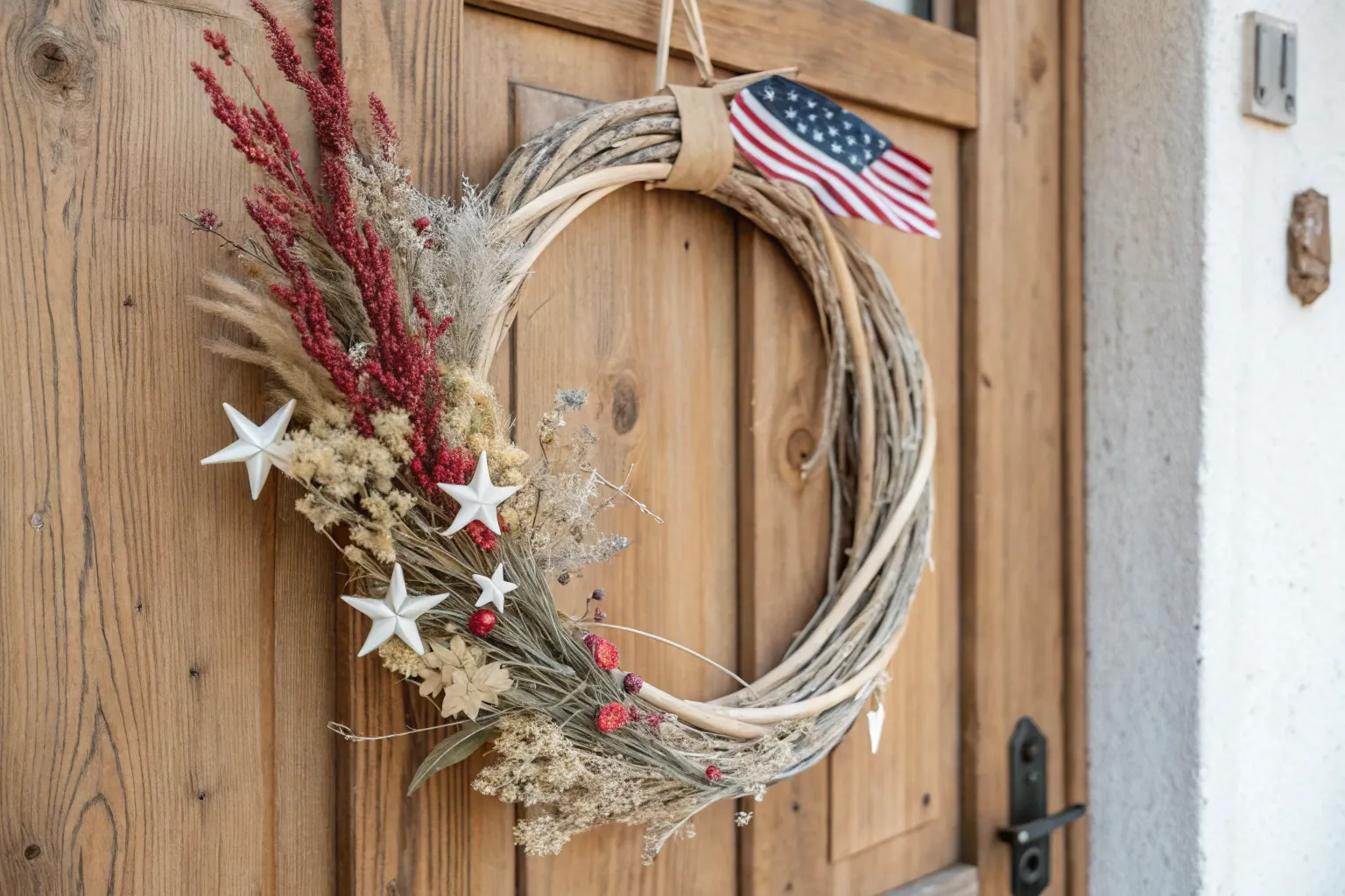 10+ Creative Patriotic Wreath DIY Ideas