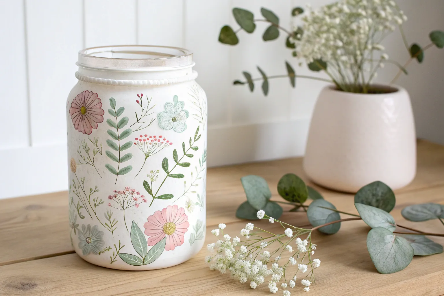 20+ Creative Pickle Jar Decorating Ideas