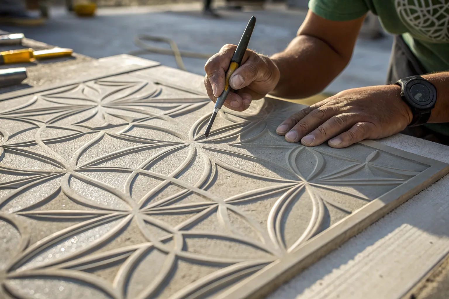 14+ Creative Wet Cement Ideas for Your Home