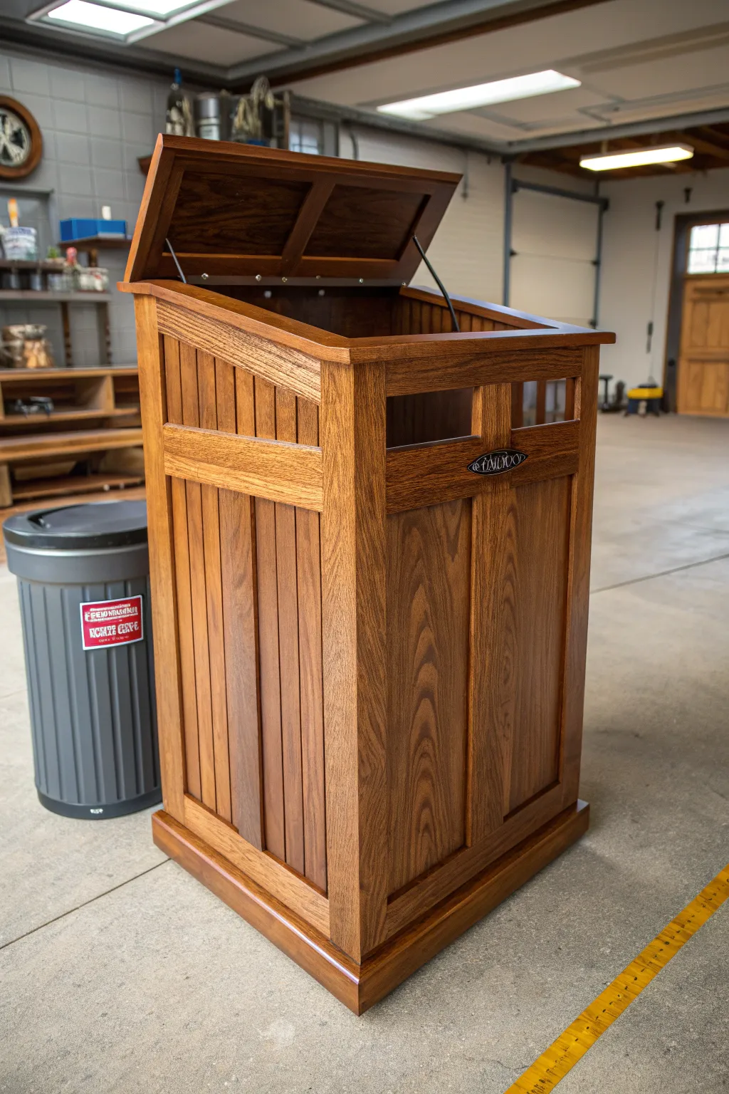 16+ Clever Garage Trash Can Ideas to Tidy Up Your Space