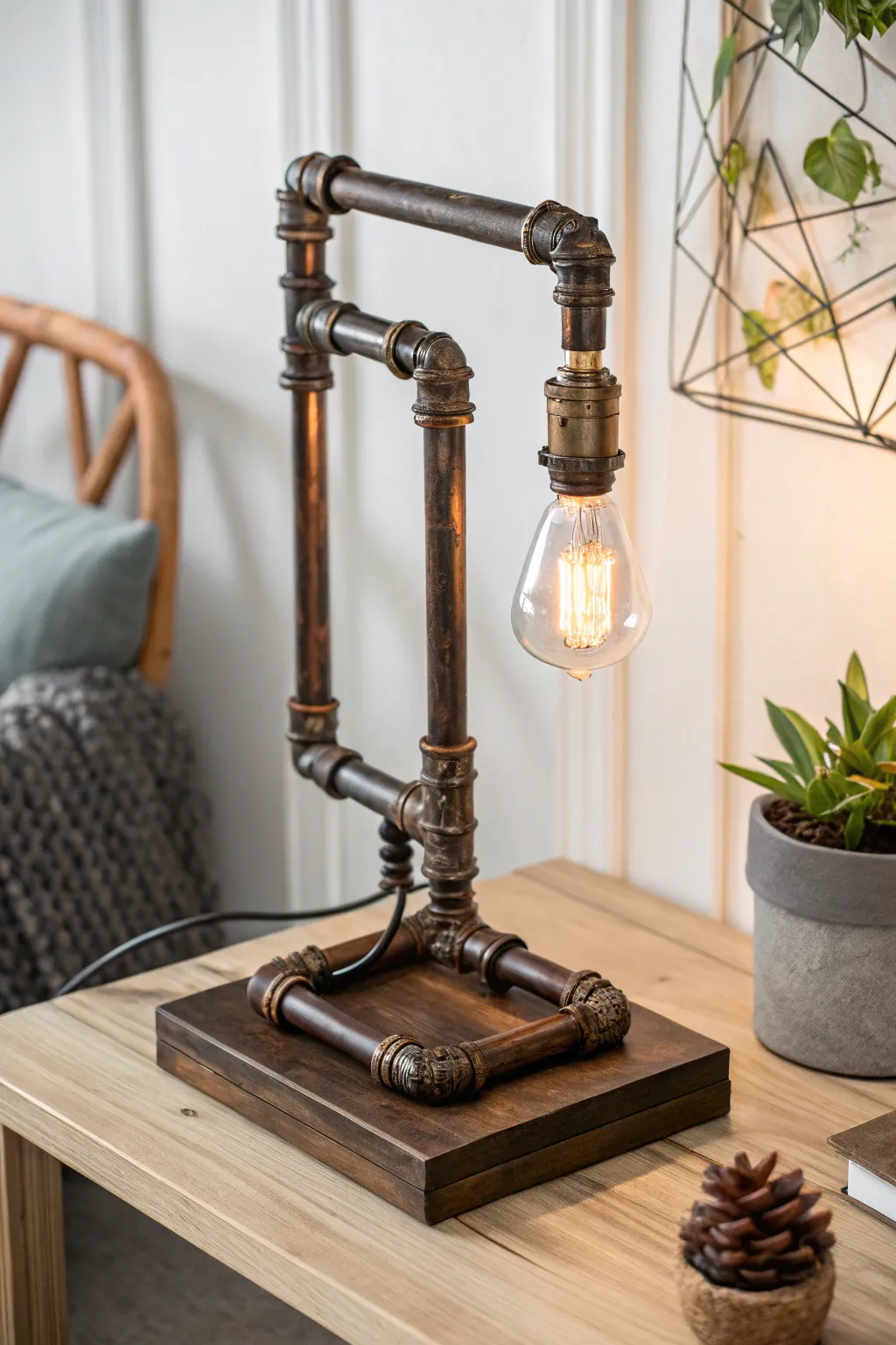 17+ Creative Upcycled Lamp Ideas for Your Home