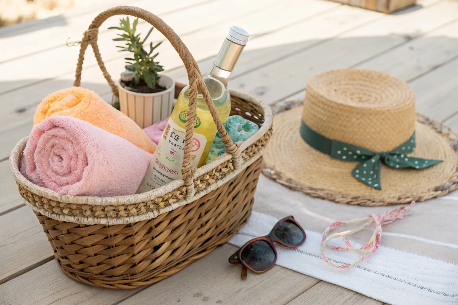 6+ Fun in the Sun Gift Basket Ideas