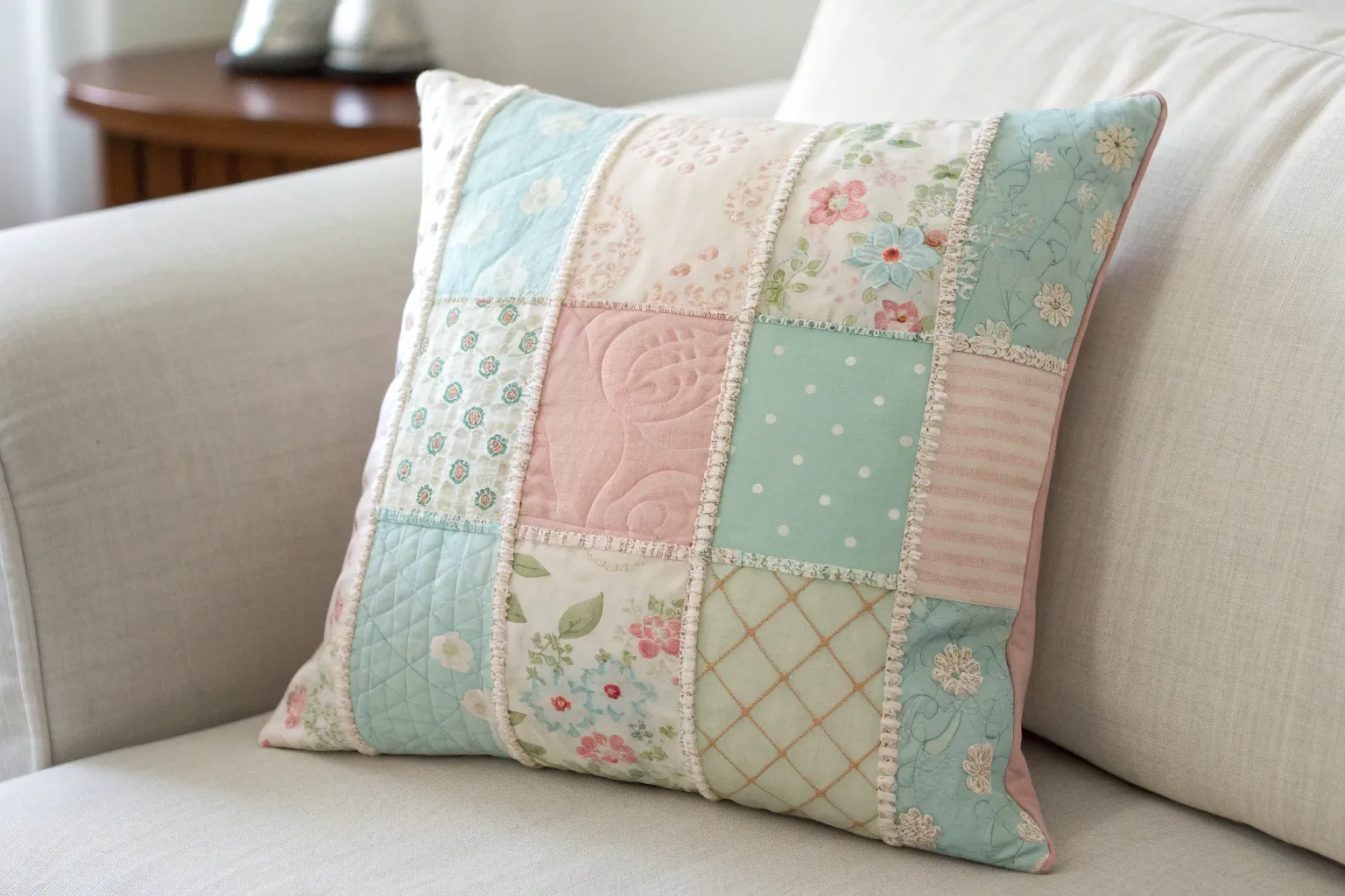 17+ Simple Patchwork Cushion Ideas to Inspire You