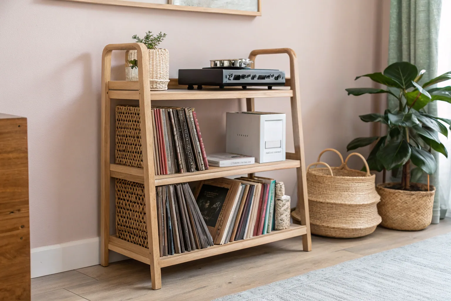 17+ Smart DIY Vinyl Storage Ideas for Your Home