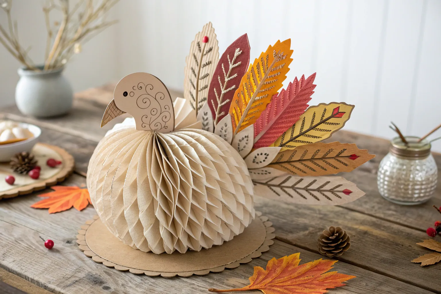 20+ Creative Paper Turkey Decoration Ideas