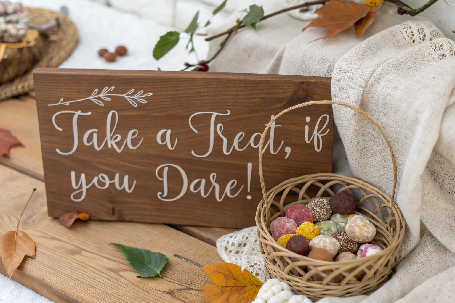 7+ Creative Candy Sign Halloween Ideas