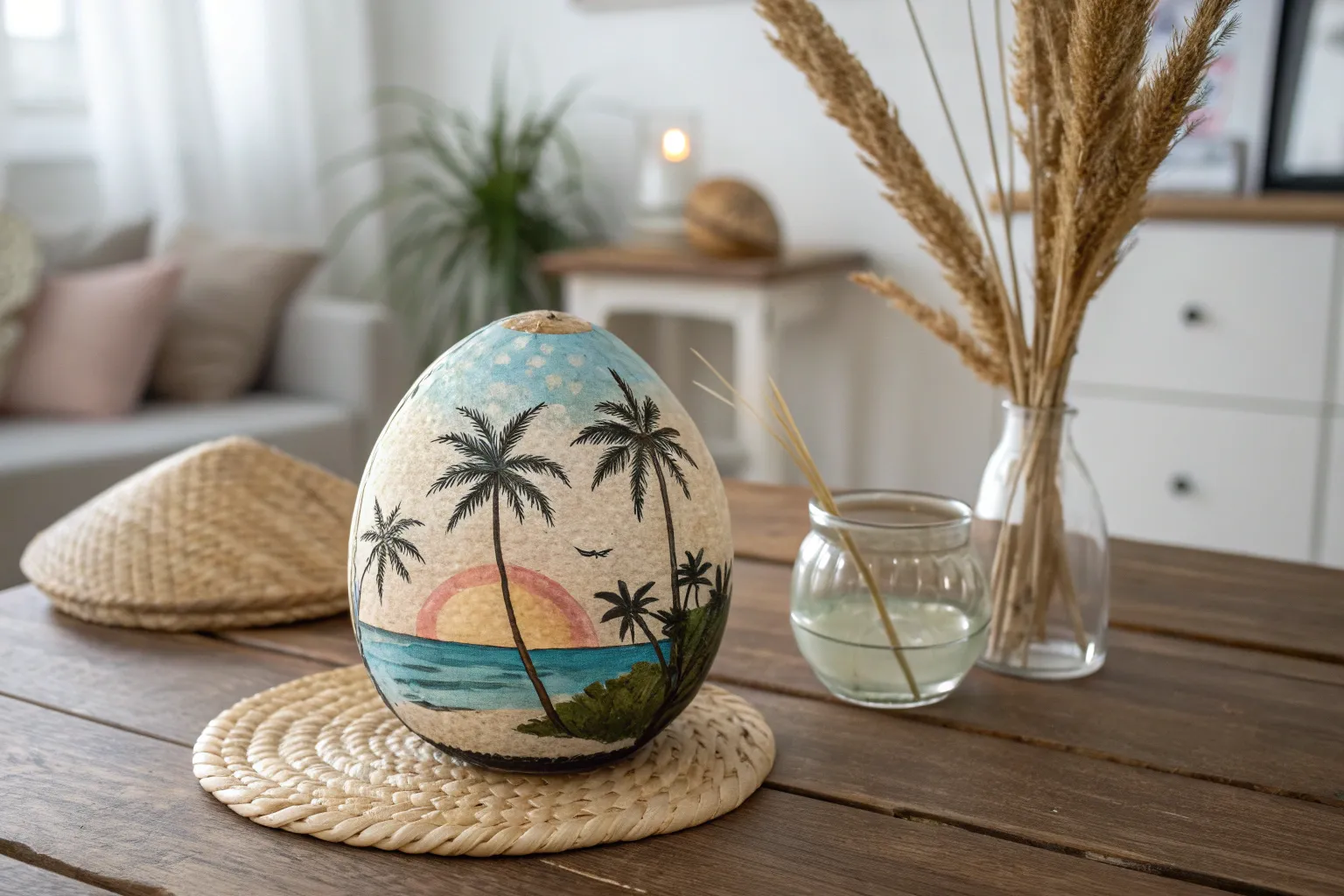 17+ Creative Coconut Painting Ideas for Your Home
