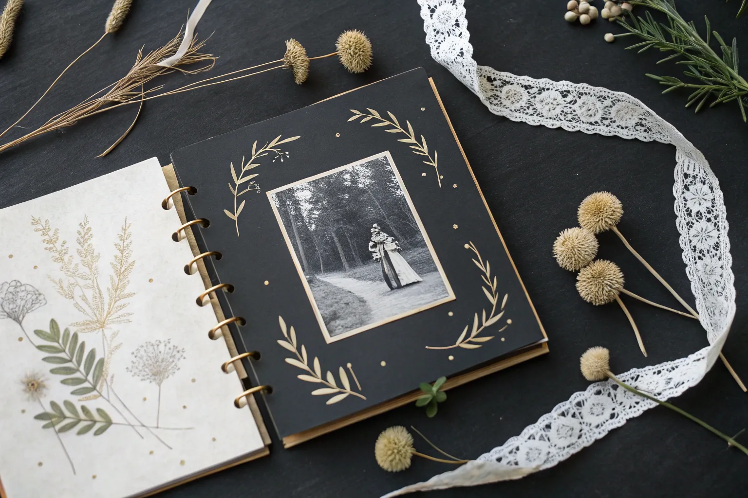 14+ Inspiring Black Scrapbook Ideas to Try Now
