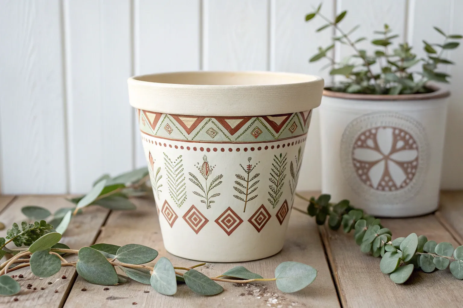8+ Creative Ways to Decorate Plastic Plant Pots