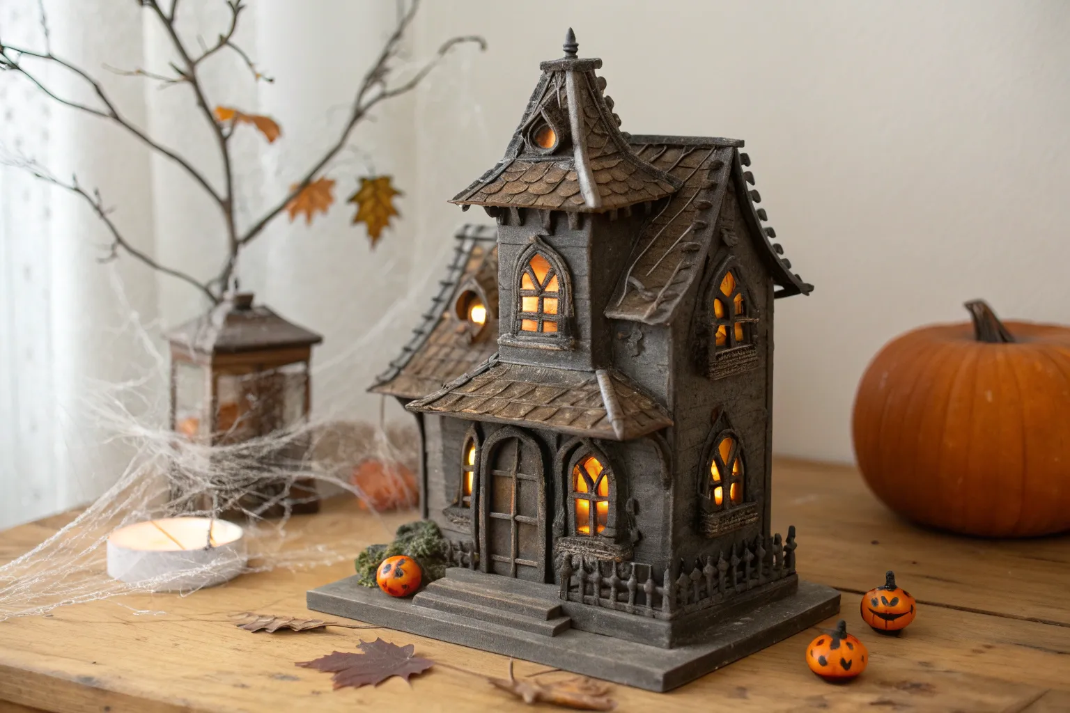 8+ Creative Miniature Haunted House Ideas